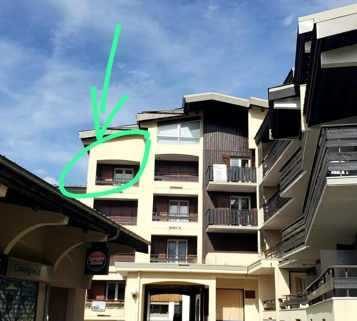 Apartamento En Les Deux Alpes Lägenhet